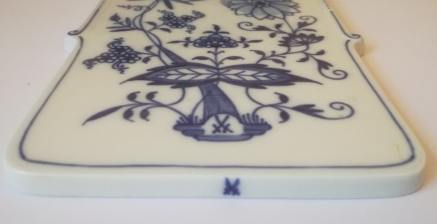 Meissen Schwertermarke Seitenanbringung