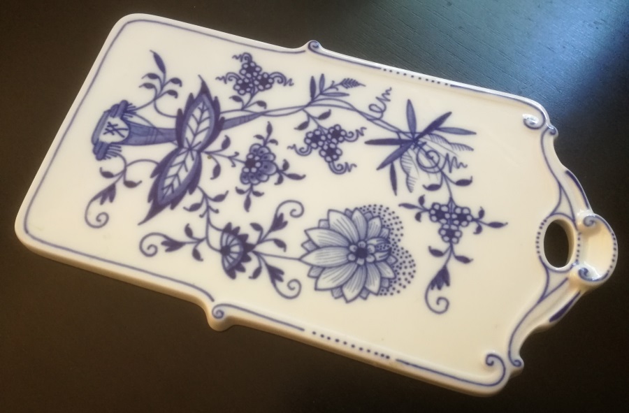 Schneidebrett aus Porzellan
